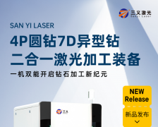 三义激光新品发布：4P圆钻7D异型钻二合杠杆配资一激光加工装备